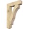 Ekena Millwork Balboa Craftsman Rough Sawn Bracket, Douglas Fir, 6"W x 30"D x 42"H BKT06X30X42BOA04RDF - alternate 1